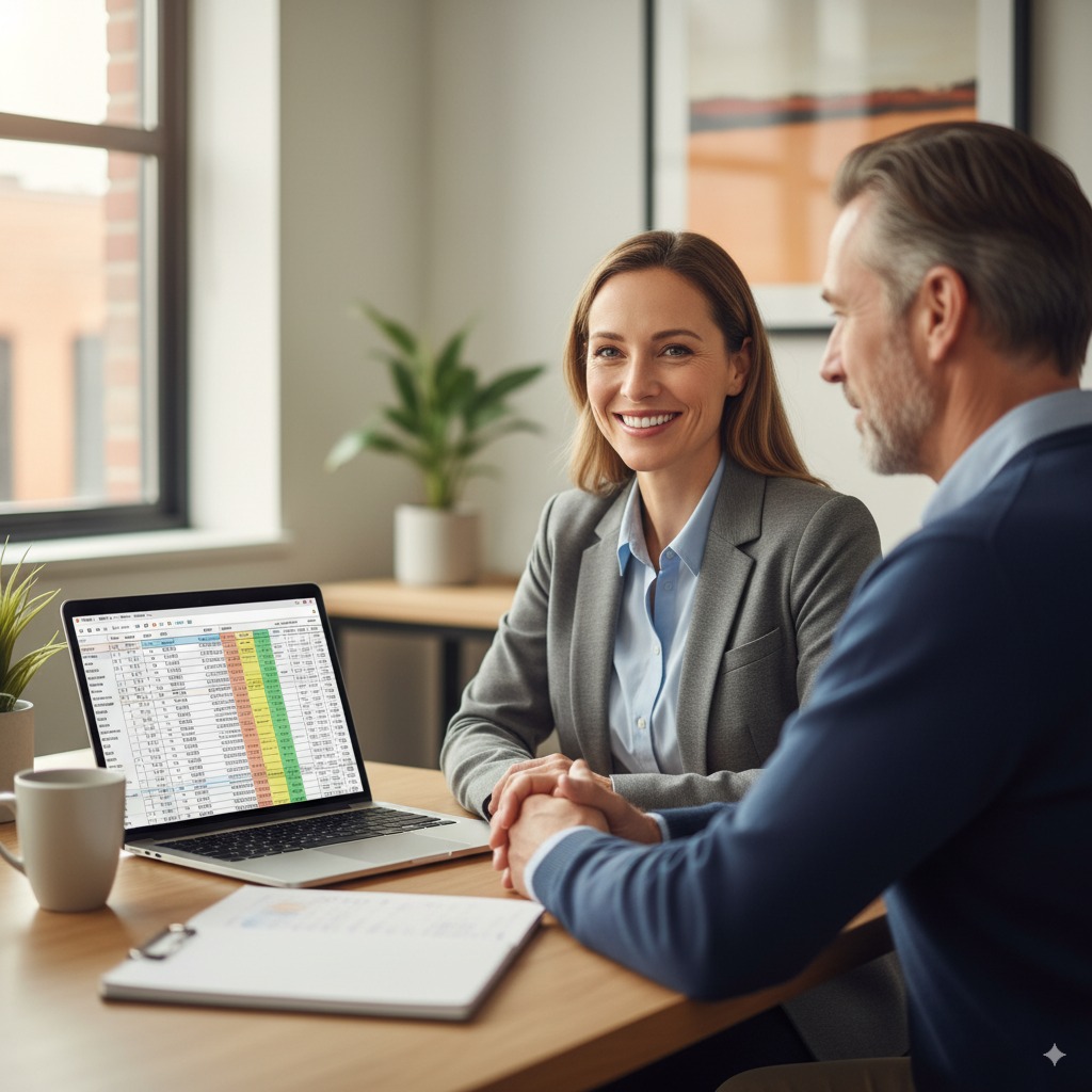 Independent examiner meeting with charity trustees