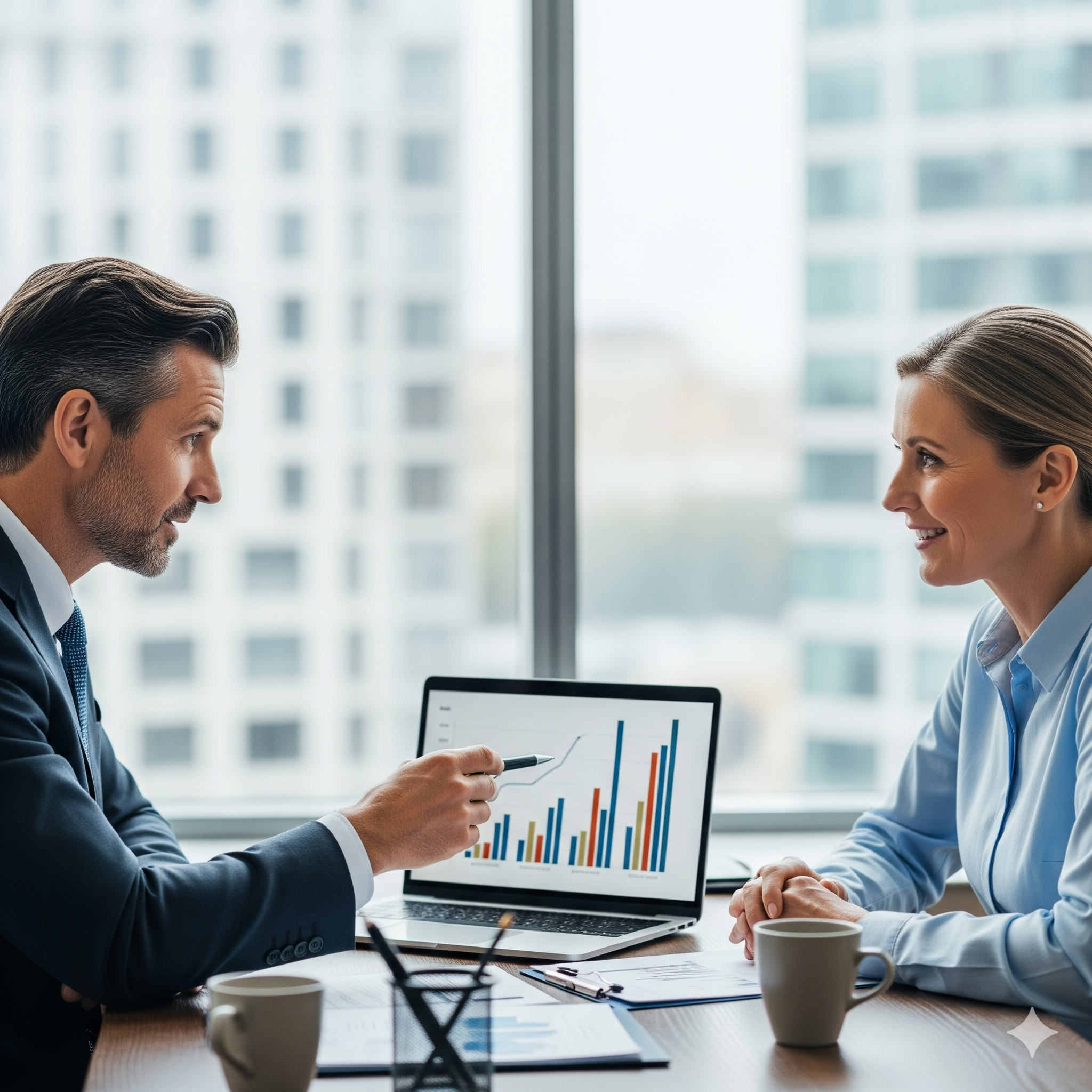 Sole trader meeting with partnership accountant